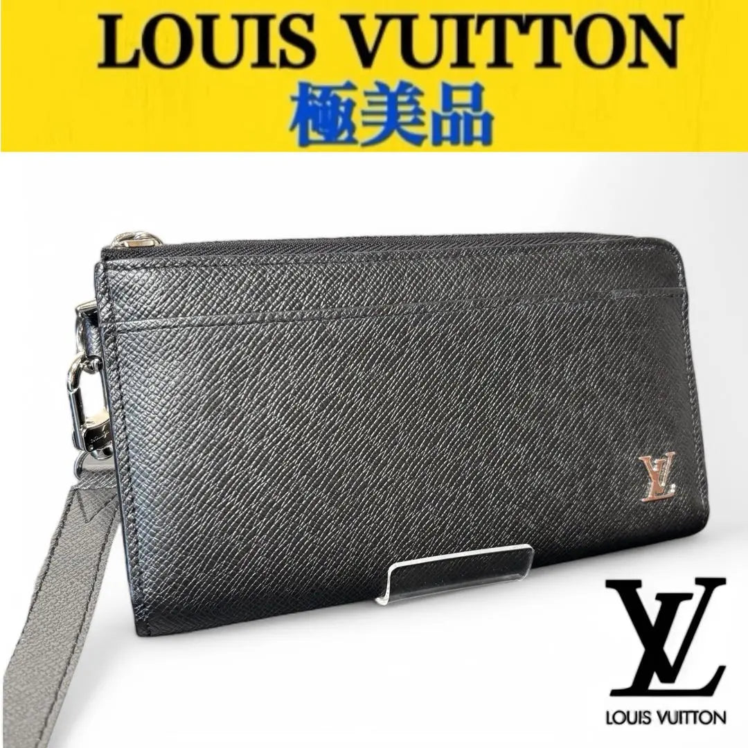 Louis Vuitton☆★M69409☆Taiga☆Zippy Dragonne☆Long Wallet