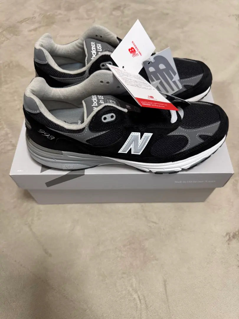 New Balance 993 BK Black Made in USA