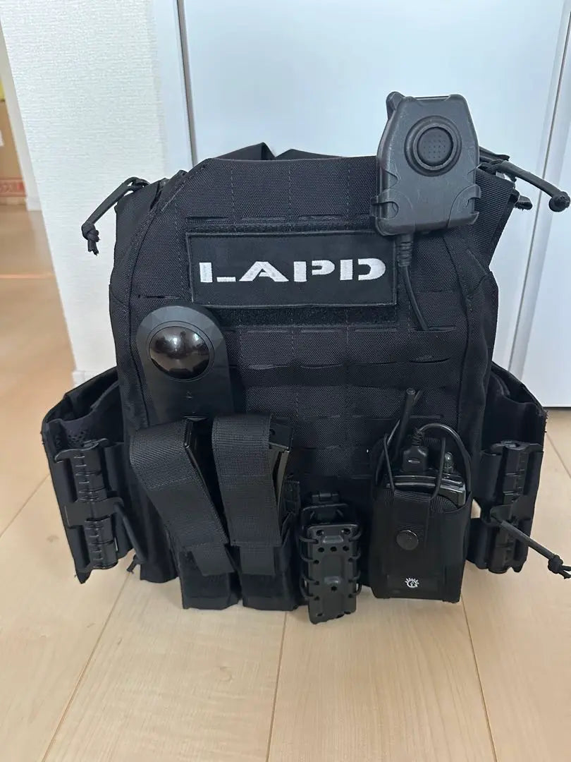 LAPD SWAT Plate Carrier Full Set Survival Game Cosplay BDU