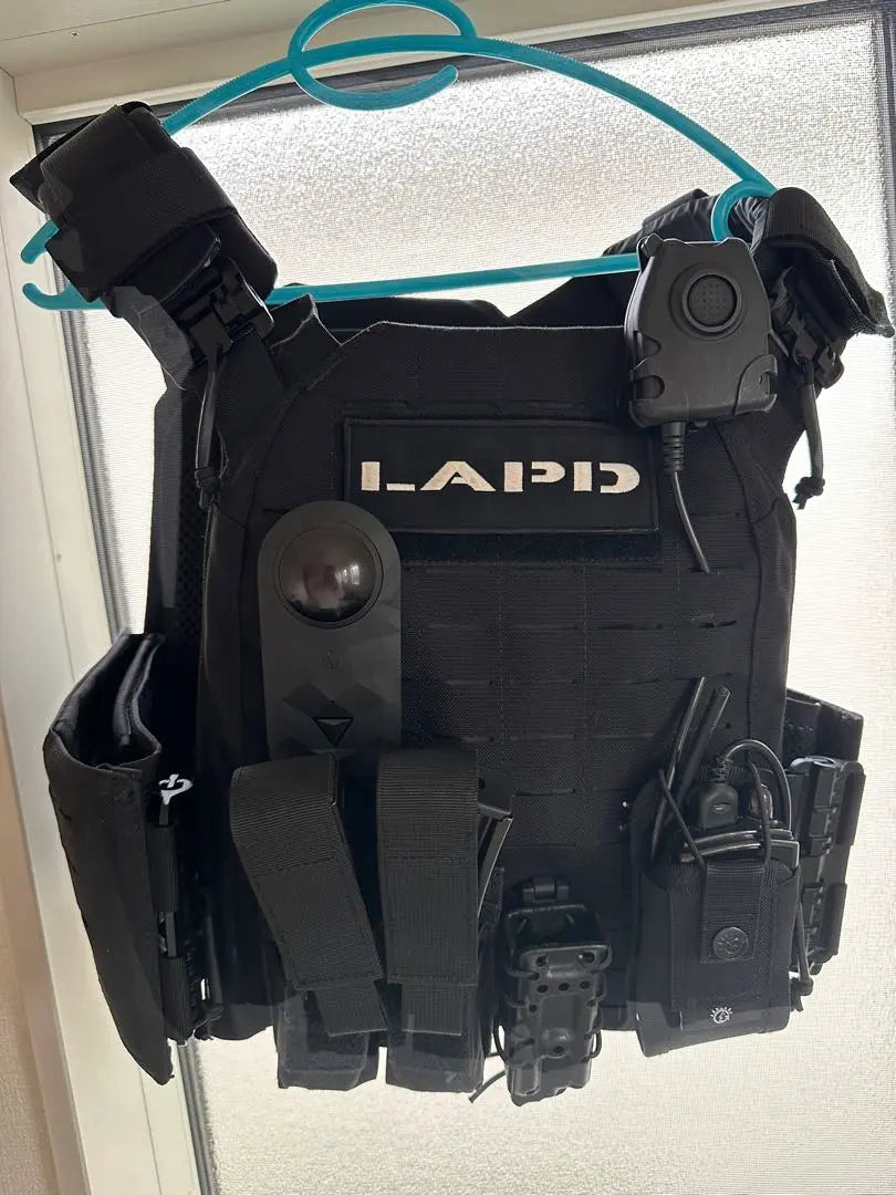 LAPD SWAT Plate Carrier Full Set Survival Game Cosplay BDU