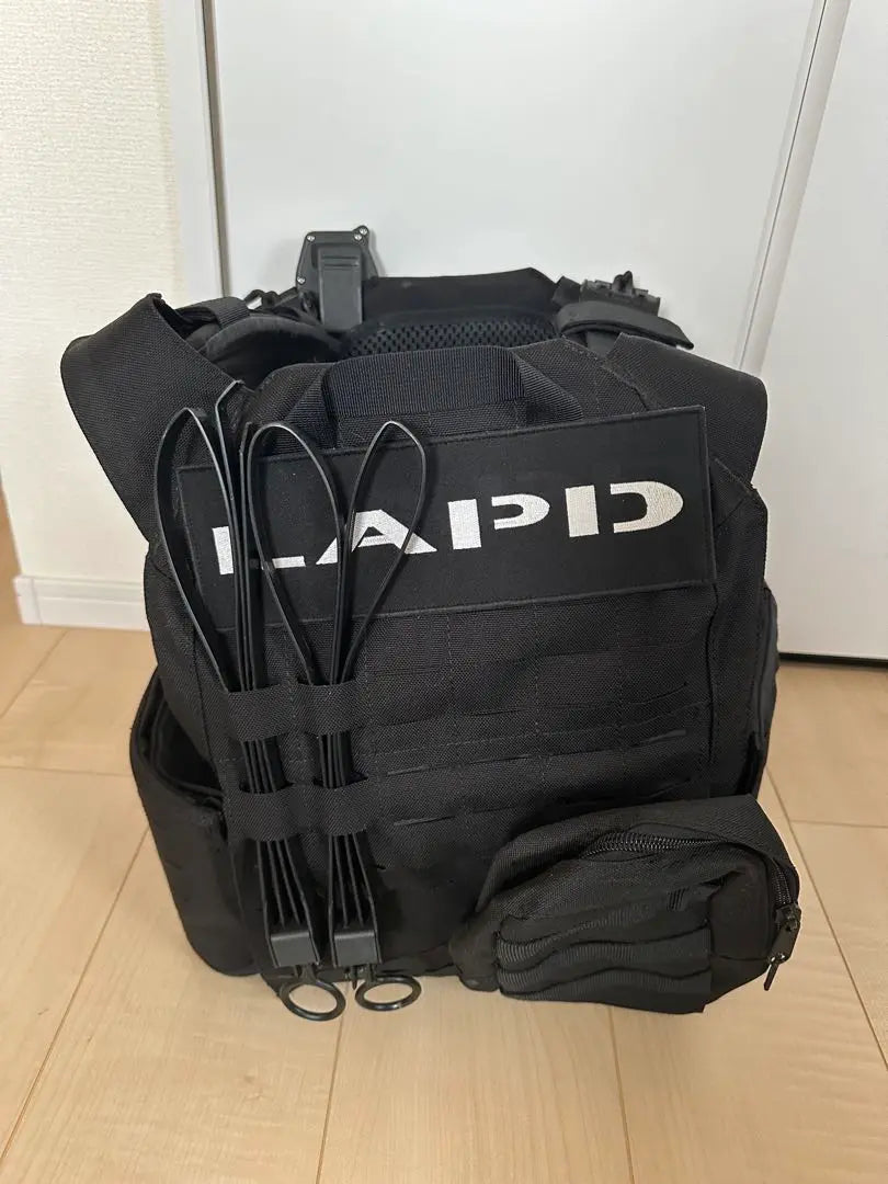 LAPD SWAT Plate Carrier Full Set Survival Game Cosplay BDU