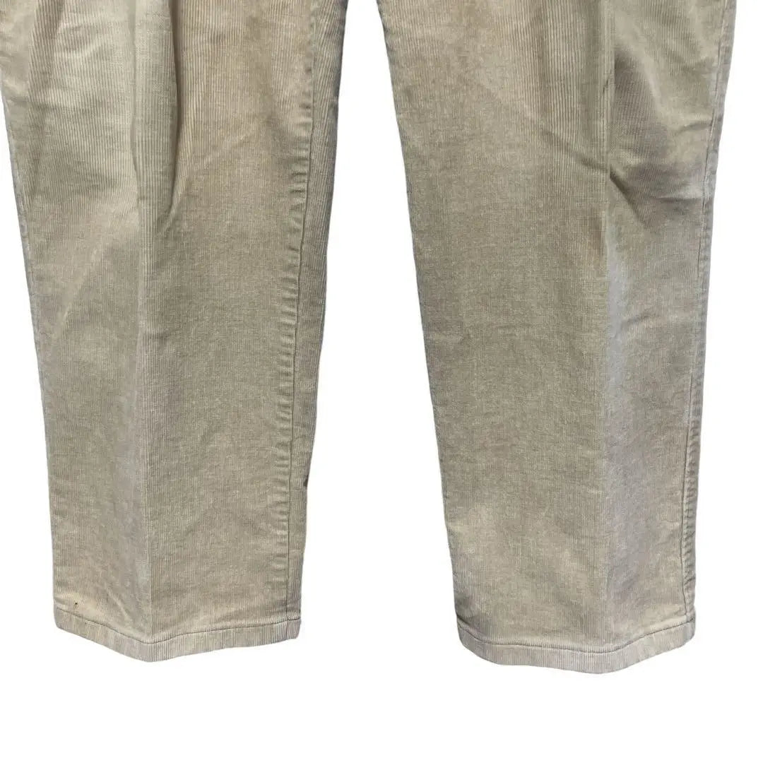 [Sinacova] Men's Corduroy Pants (96) Straight Casual Made in Japan Used Clothing