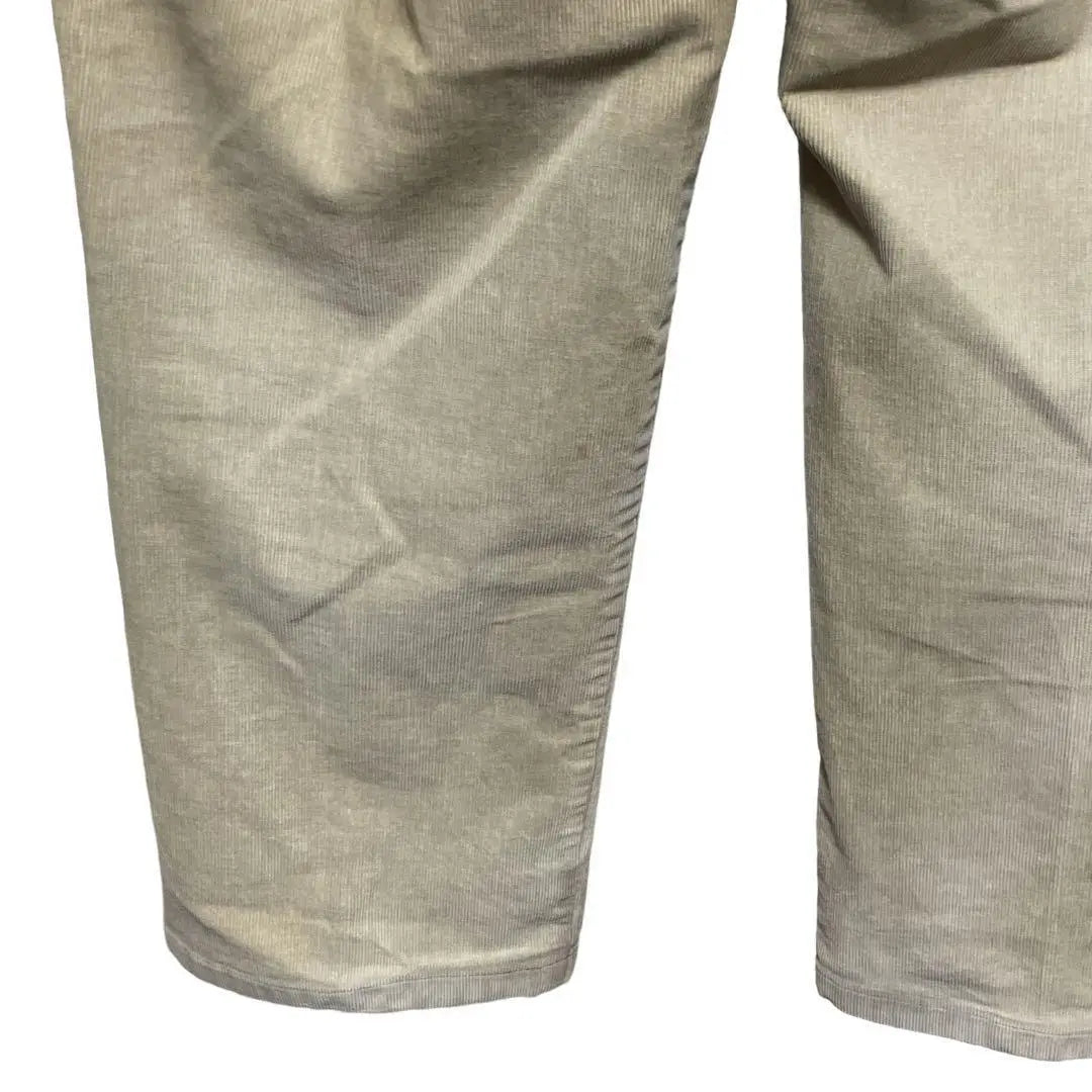 [Sinacova] Men's Corduroy Pants (96) Straight Casual Made in Japan Used Clothing