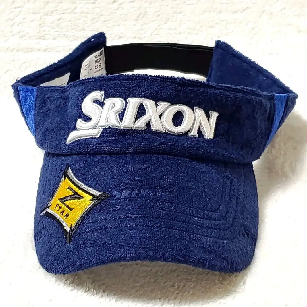 [SRIXON] SRIXON Sun Visor [F] Blue Blue ♥️BIG Logo Cute