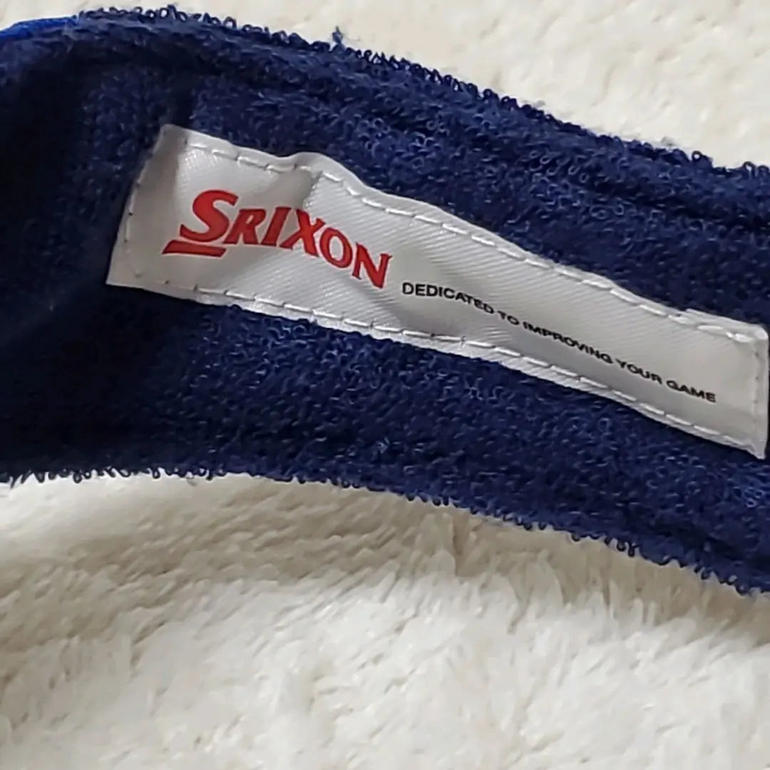 [SRIXON] SRIXON Sun Visor [F] Blue Blue ♥️BIG Logo Cute