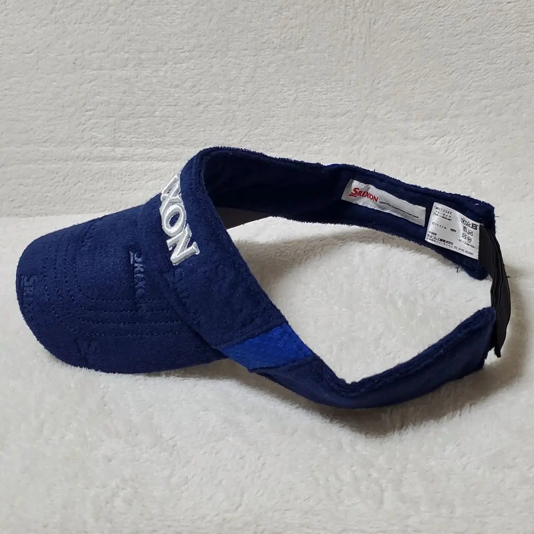 [SRIXON] SRIXON Sun Visor [F] Blue Blue ♥️BIG Logo Cute