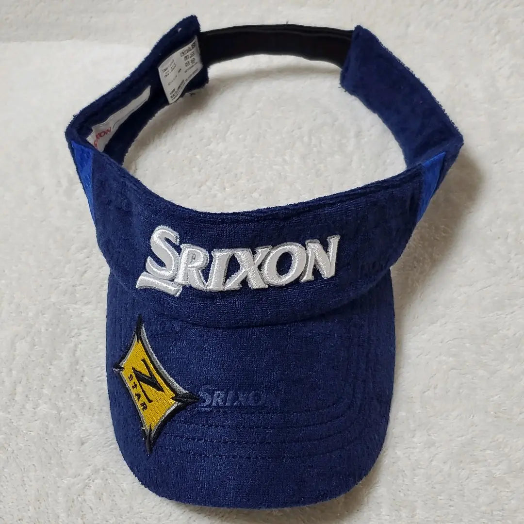 [SRIXON] SRIXON Sun Visor [F] Blue Blue ♥️BIG Logo Cute