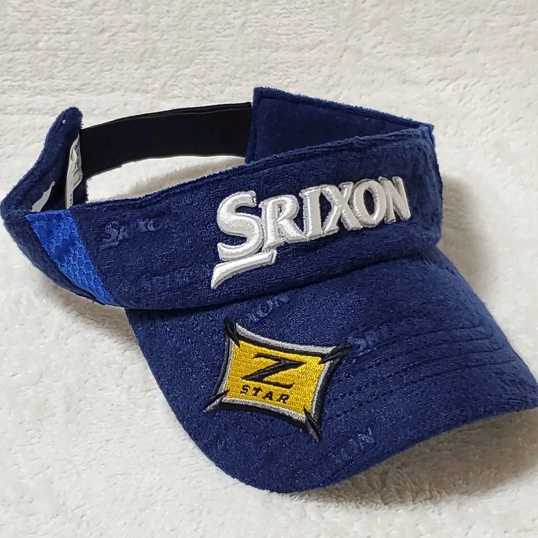 [SRIXON] SRIXON Sun Visor [F] Blue Blue ♥️BIG Logo Cute