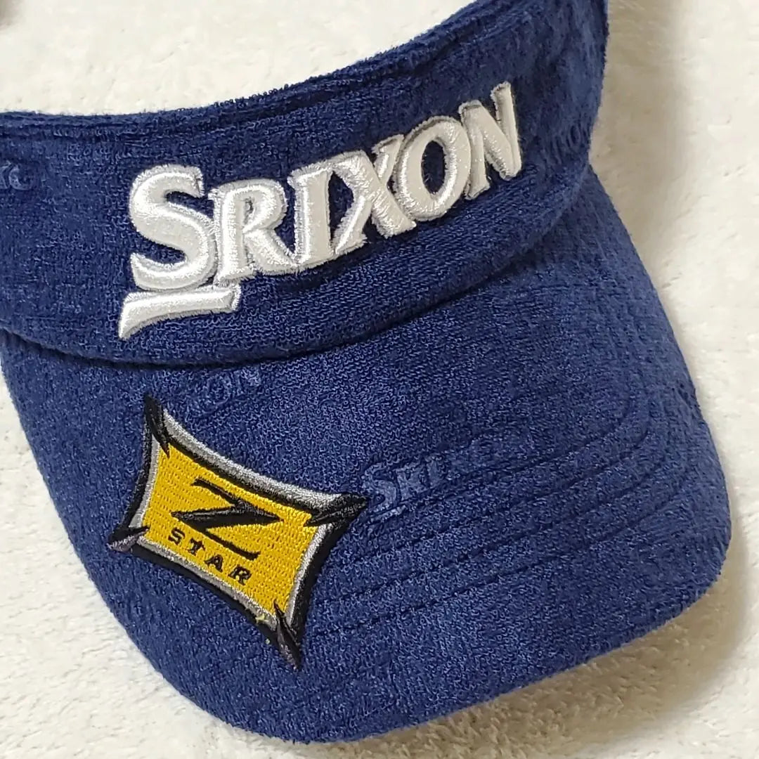 [SRIXON] SRIXON Sun Visor [F] Blue Blue ♥️BIG Logo Cute