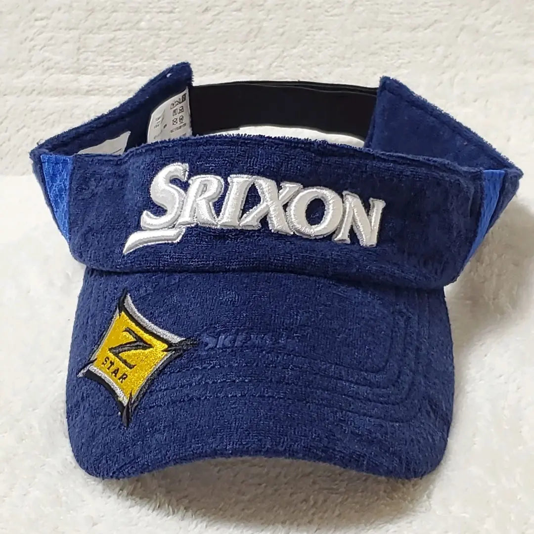 [SRIXON] SRIXON Sun Visor [F] Blue Blue ♥️BIG Logo Cute