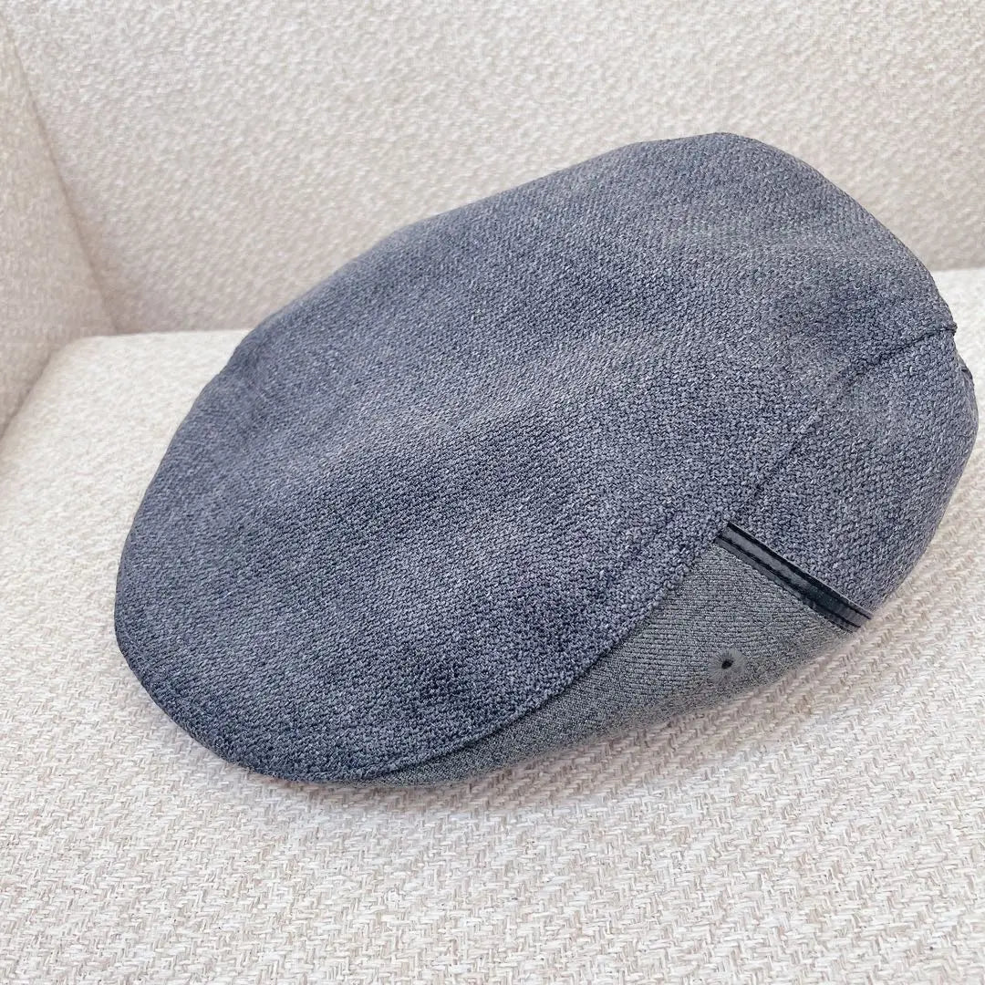 [Beautiful and unused] Gray Casquette Adjustable 57-59cm