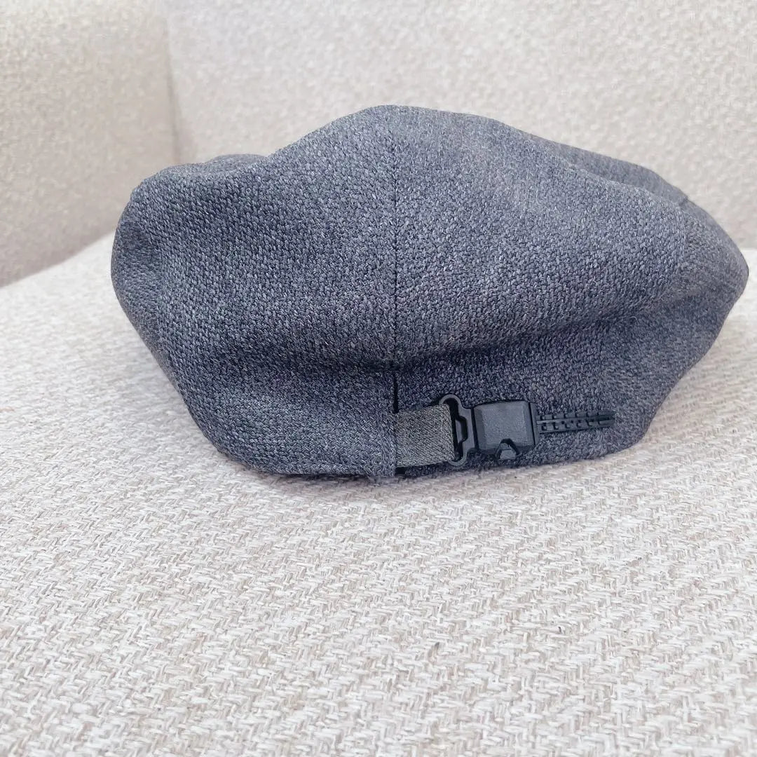 [Beautiful and unused] Gray Casquette Adjustable 57-59cm