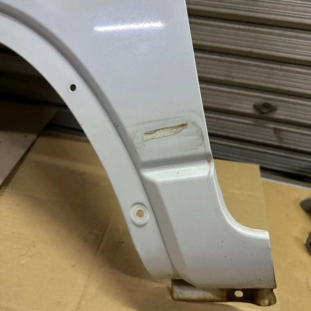 Jimny JB23 4 genuine passenger seat side fender ⓹ There is a settlement