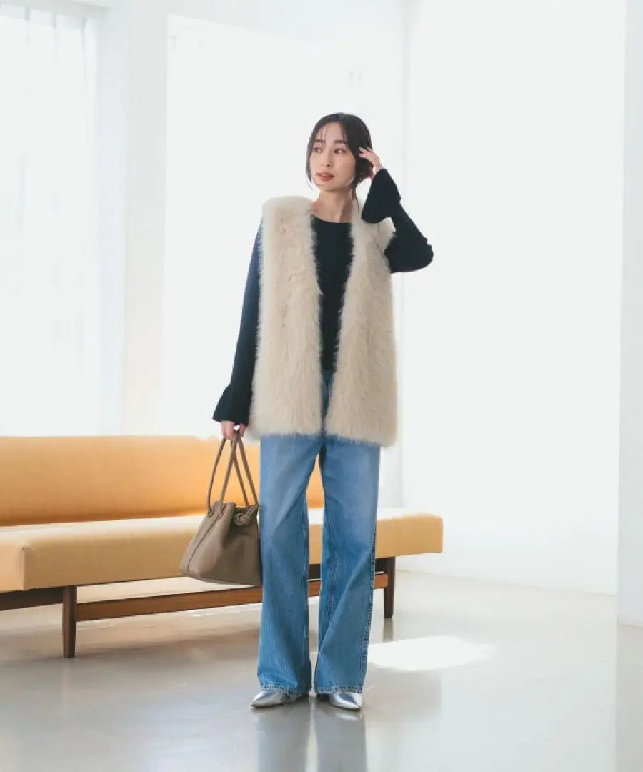 B:MING by BEAMS Fur Vest