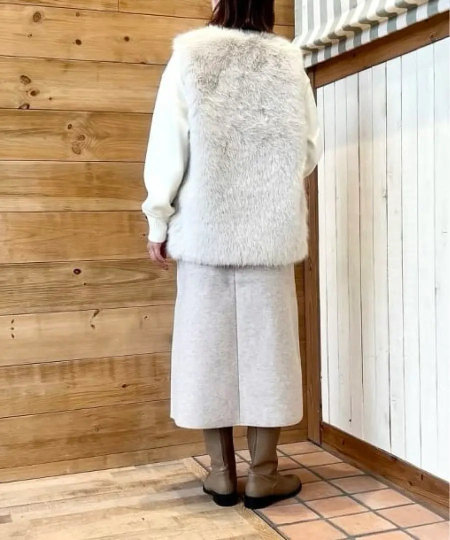 B:MING by BEAMS Fur Vest