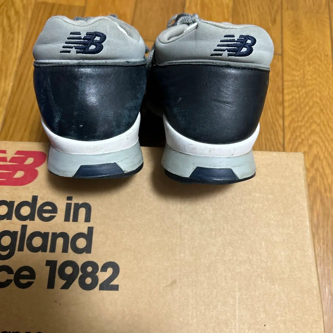 UK New Balance 1500 NAVY x Gray. 26.5cm