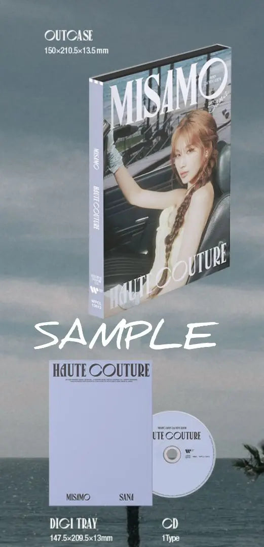 “MISAMO★HAUTE COUTURE <SANA version>” solo jacket and CD