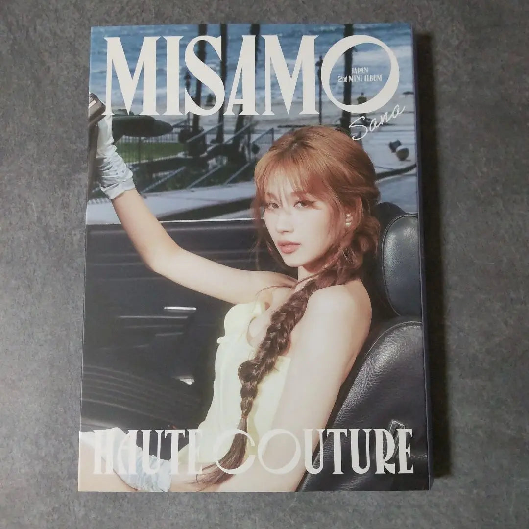 “MISAMO★ALTA COSTURA  <sana version>” portada del disco en solitario y CD</sana>