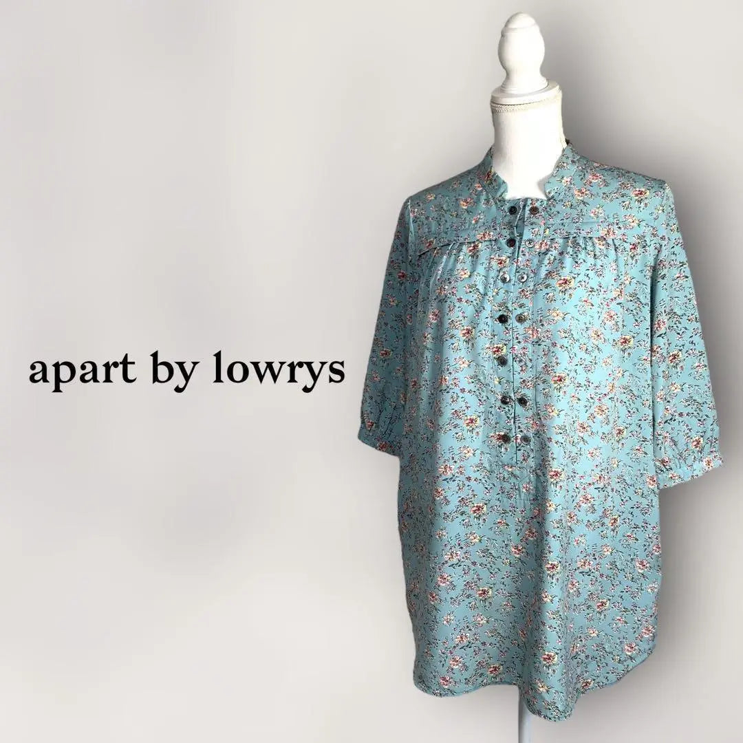 Apartment by Lowries/Floral/Chiffon Tunic Dress/Stand Collar