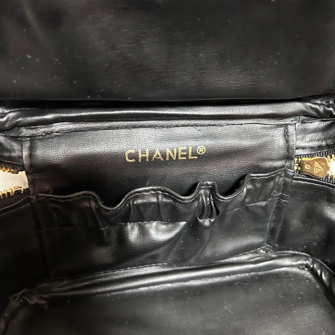 Chanel Tarjeta de garantía del estuche de maquillaje Chanel Vanity | CHANEL バニティ 化粧ポーチ ギャランティカード付き