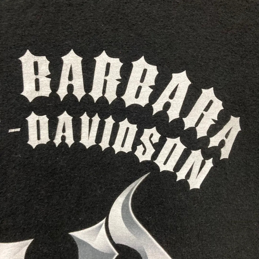 Rare HARLEY DAVIDSON Long T-shirt Harley Davidson CA BLK