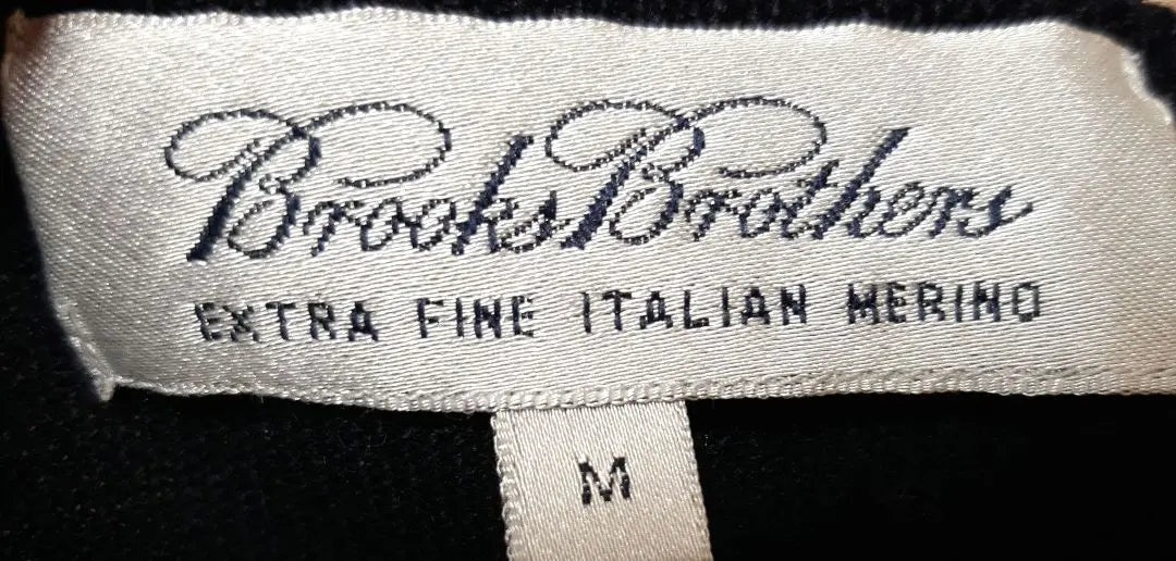 Not worn [BROOKS BROTHERS] Navy twin knit, size M