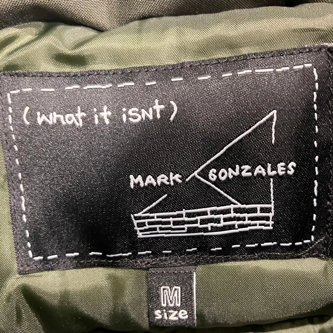 [Free Shipping] Brand new, unused MARK GONZALES padded down jacket