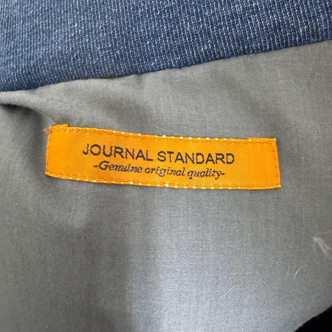 [Buen estado] ¡Chaleco de plumas índigo JOURNAL STANDARD!