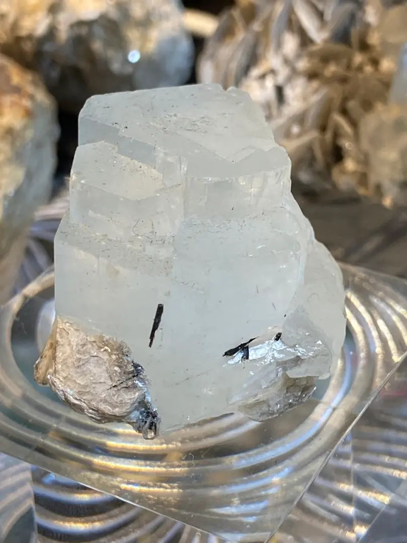 ◉ [High Quality] Aquamarine Raw Stone March Natural Stone Healing n123