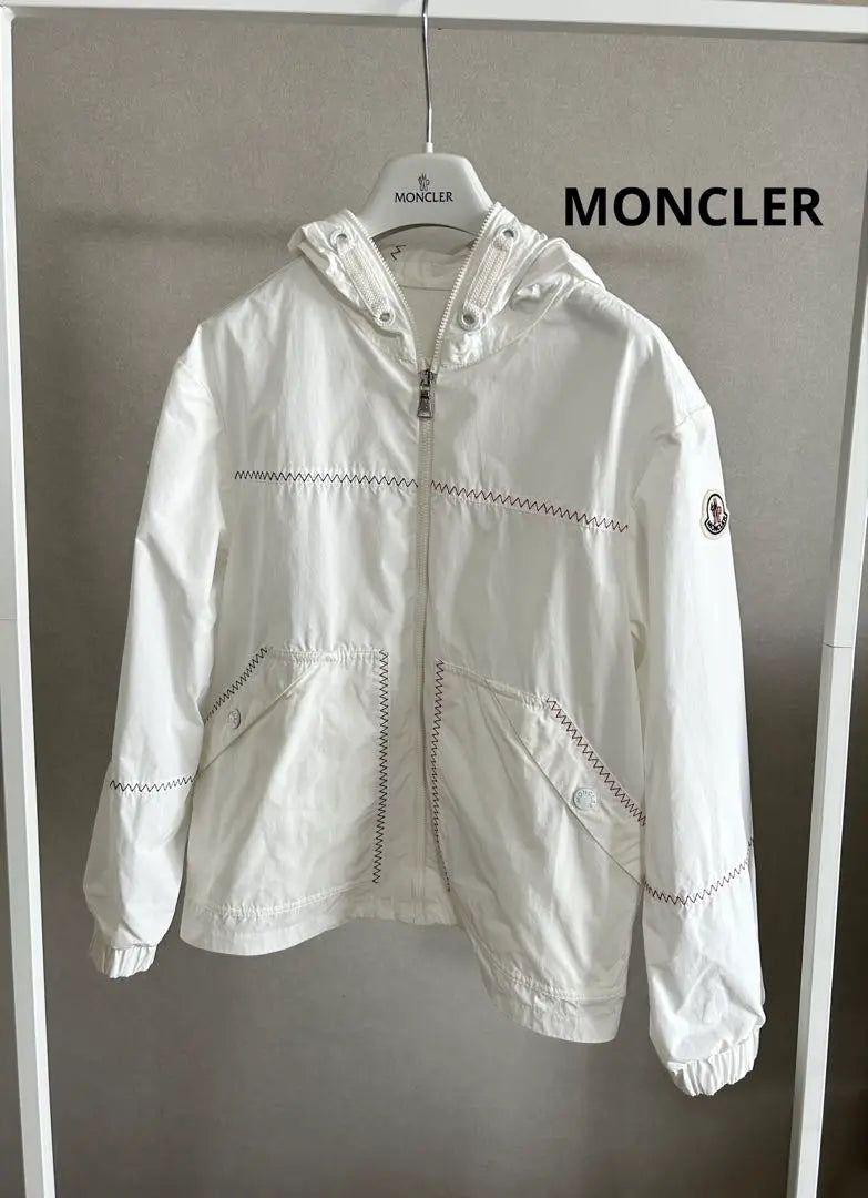 ★Moncler 22 year nylon parka 140cm 10 year old, super beautiful condition★