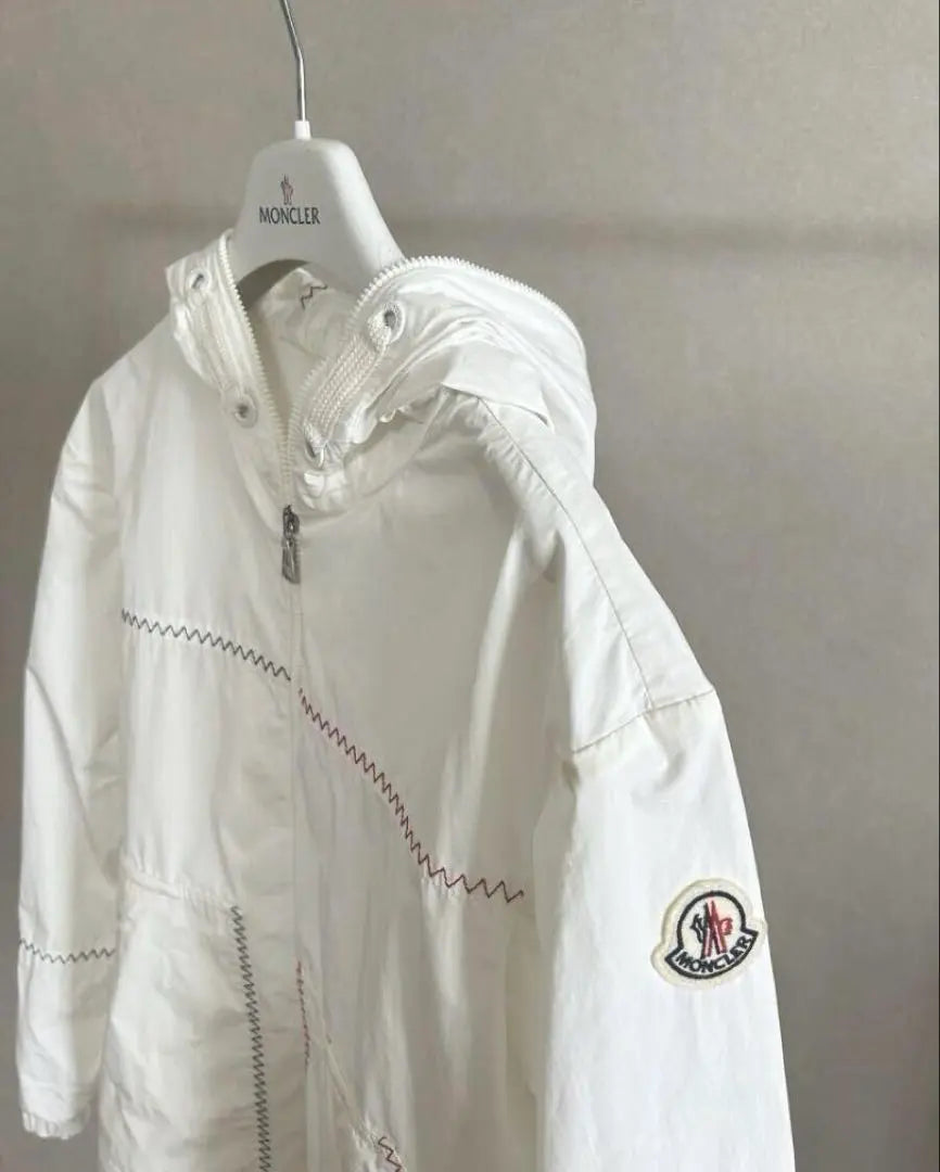 ★Moncler 22 year nylon parka 140cm 10 year old, super beautiful condition★