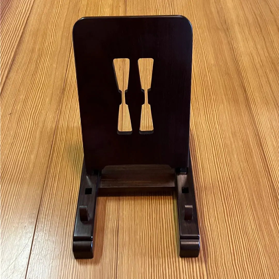 Soporte para platos de madera, incorporado, ajuste de 3 niveles