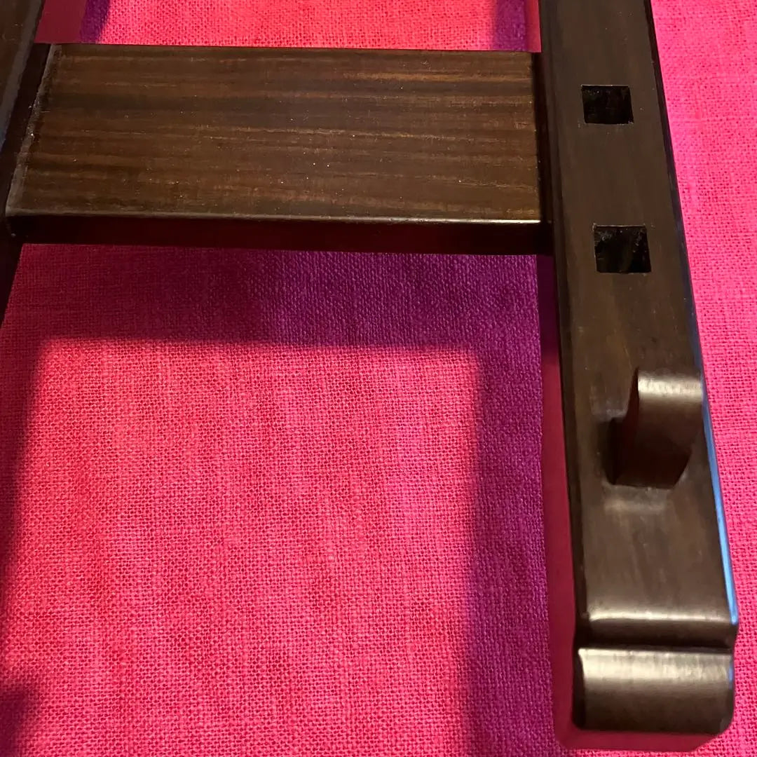 Soporte para platos de madera, incorporado, ajuste de 3 niveles