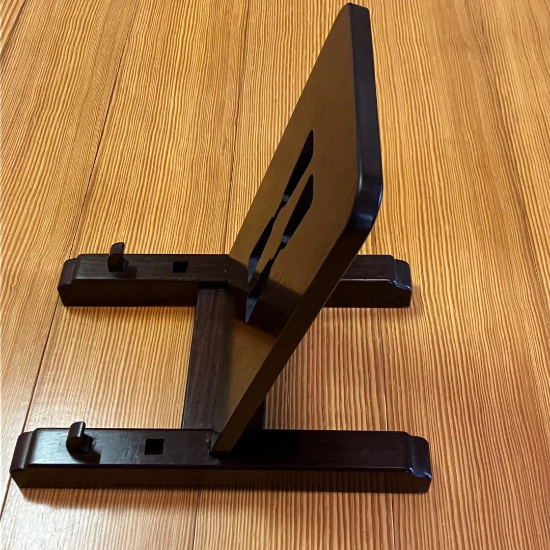 Wooden dish stand, built-in, 3-stage adjustment