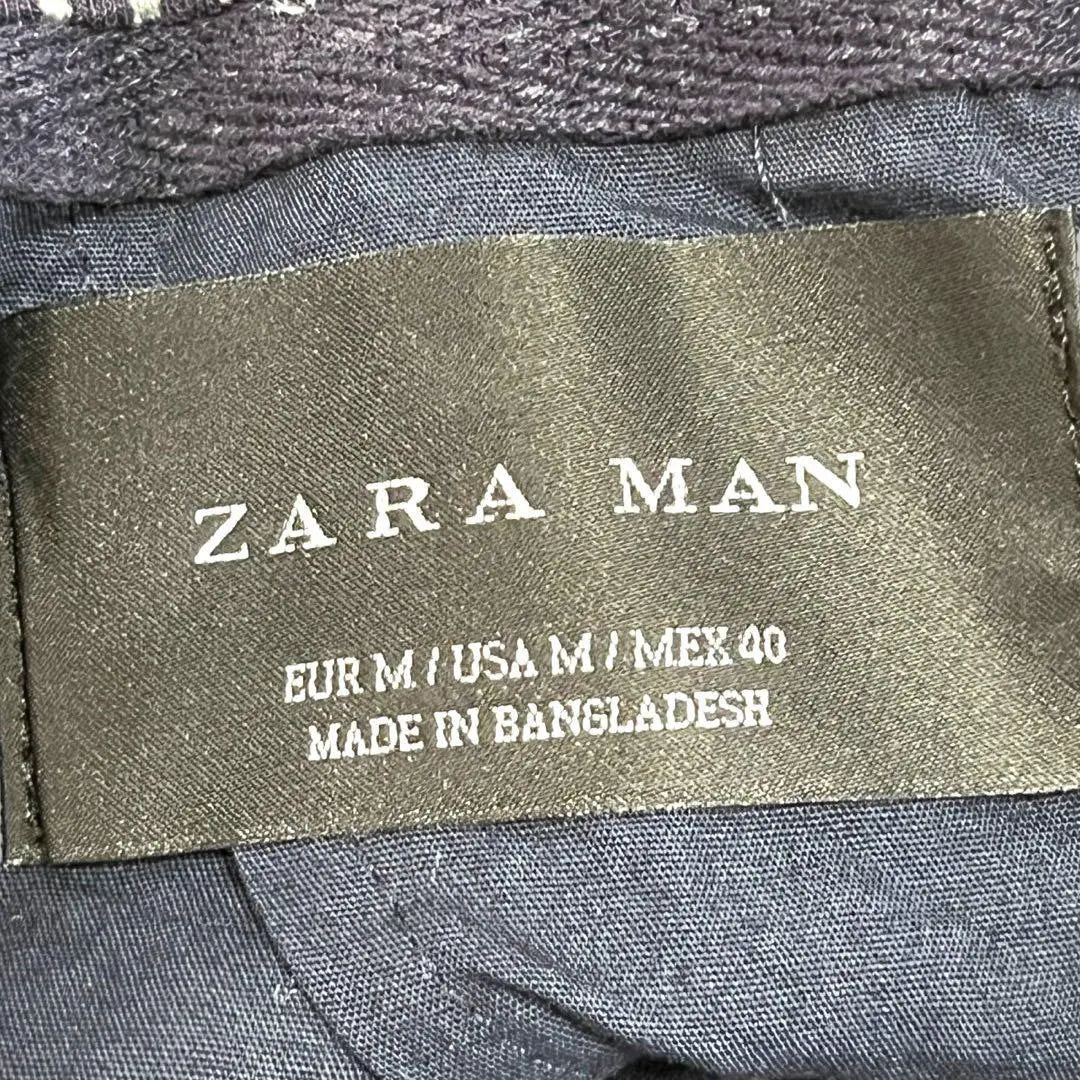 ZARA [M] Chaqueta entallada de rayas elásticas formales zara