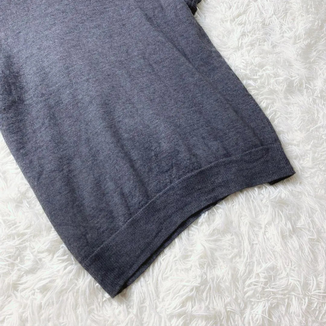 2 CTI Plage knit sweater soft short sleeves gray free