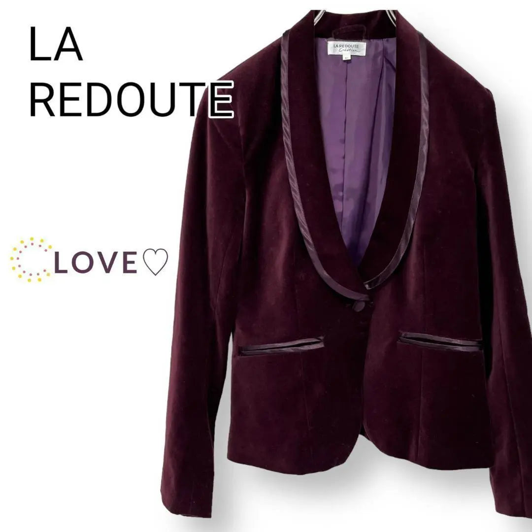 ★Defective★LA REDOUTE Tailored Jacket 100% Cotton Lined s2