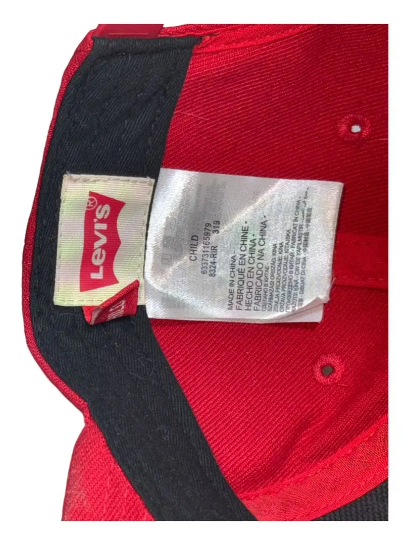 Levi's Red Cap Snapback