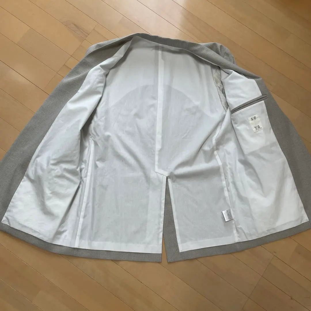 seya no collar jacket spring and summer