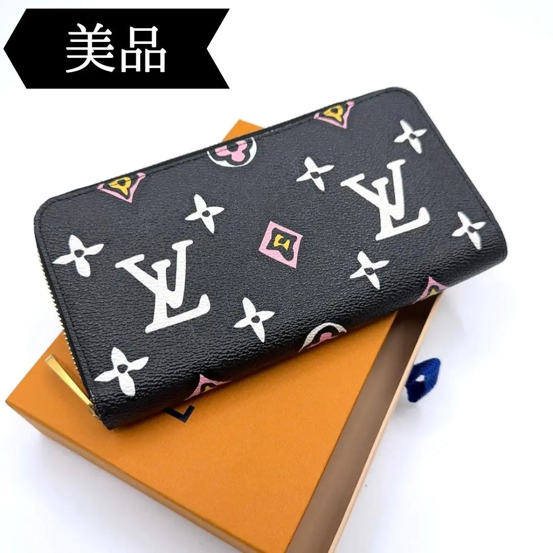 ◇Louis Vuitton◇M80683/Monogram/Wild Aat Heart/Wallet/Brand