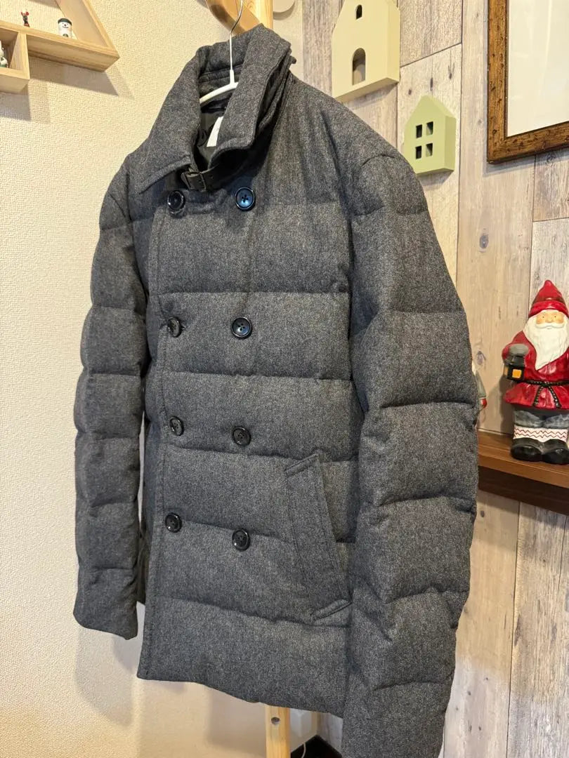 nano・universe down jacket M size gray