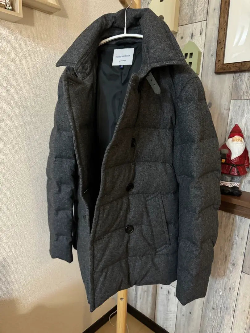 nano・universe down jacket M size gray