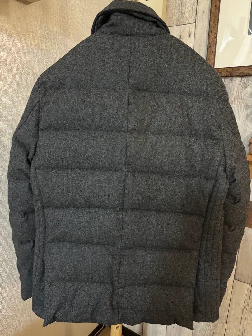 nano・universe down jacket M size gray