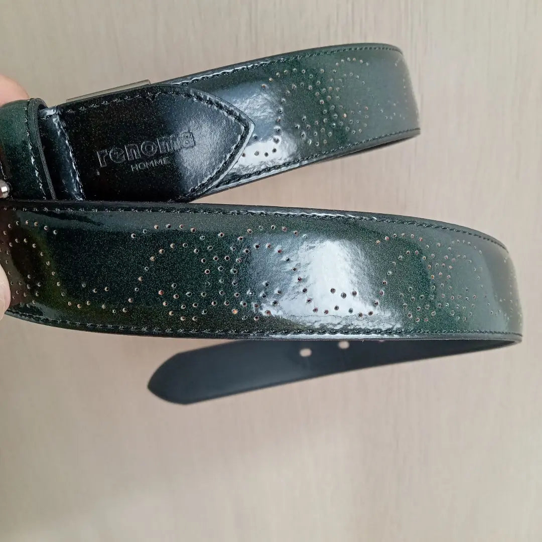 Renoma belt (deep green)