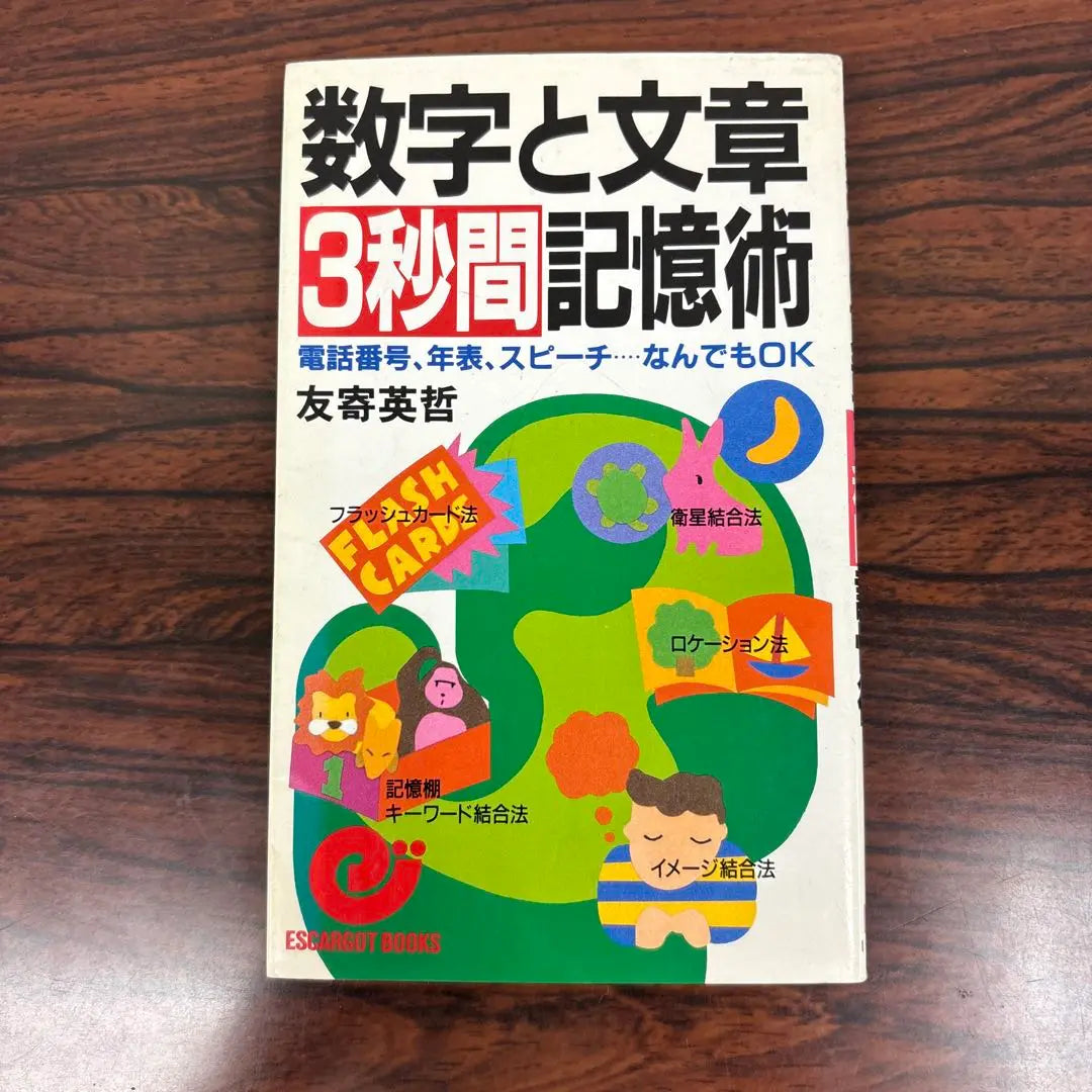 Memories and sentences for 3 seconds: Telephone number, chronology, speech are OK | 数字と文章3秒間記憶術:電話番号、年表、スピーチなんでもOK