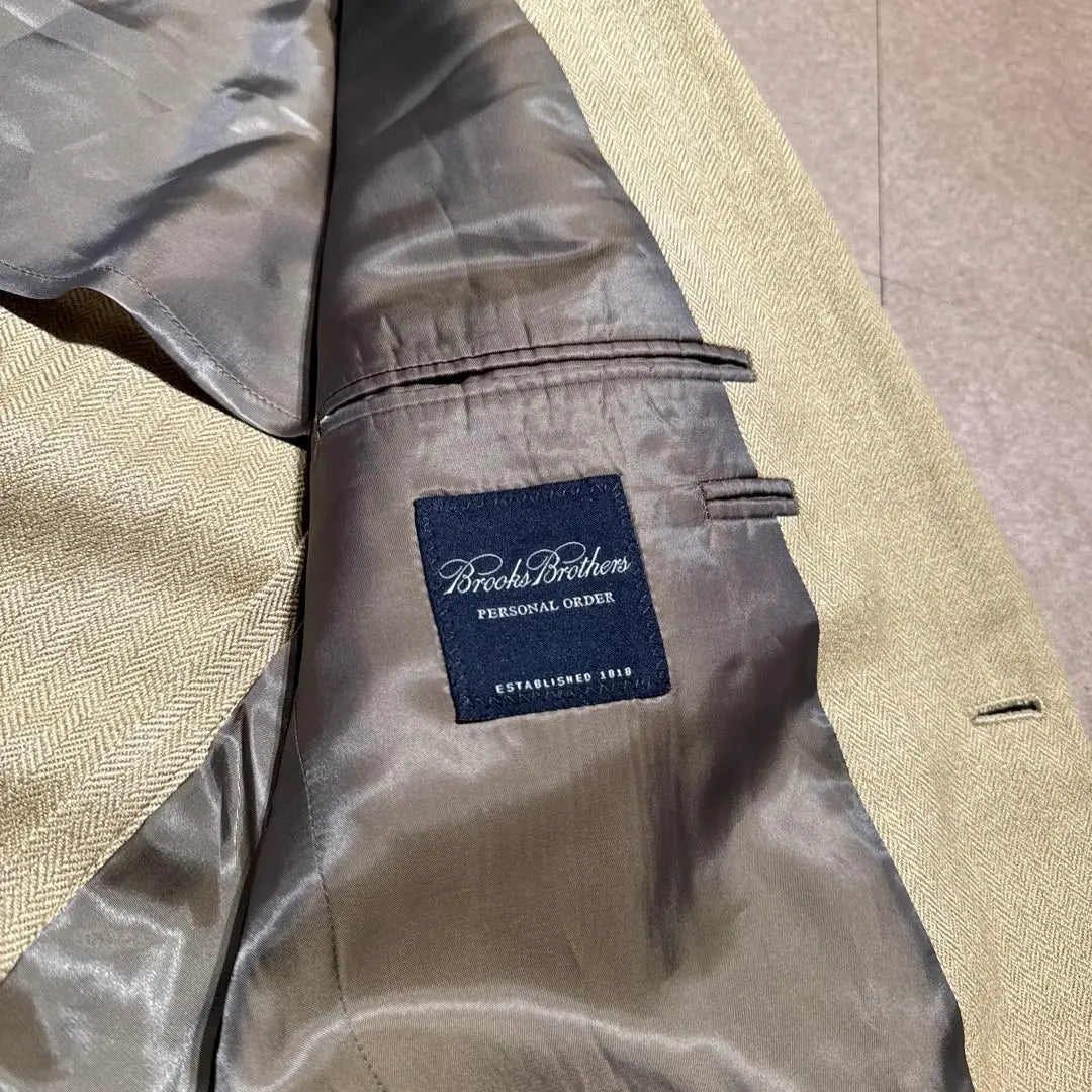 Brooks brothers Tailored jacket Silk Wool Linen