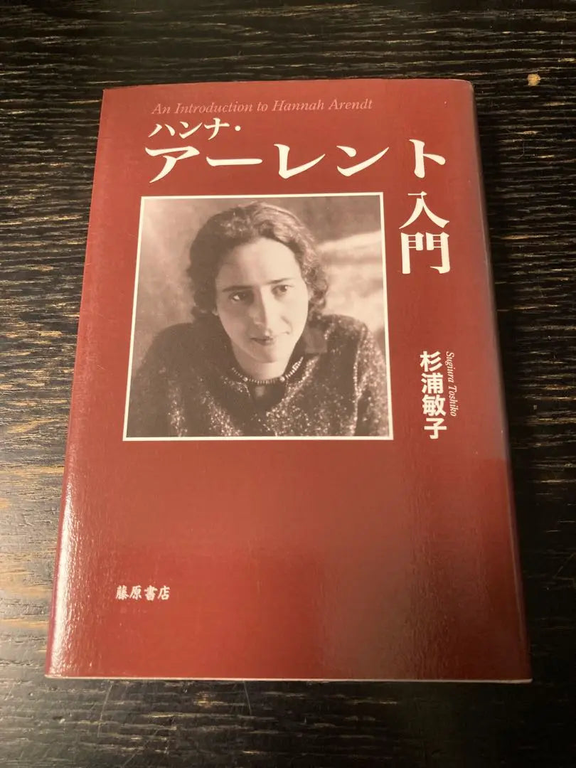 Introduction to Hannah Arendt by Sugiura Toshiko | ハンナ・アーレント入門 杉浦敏子著