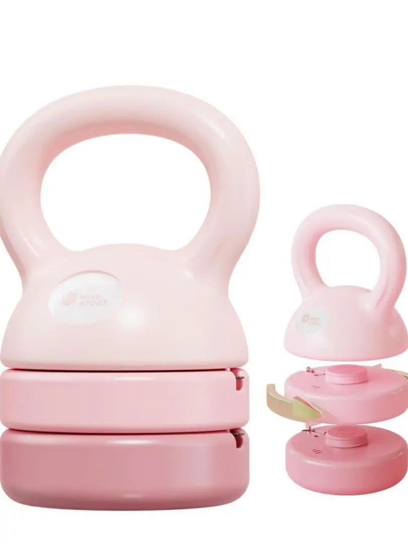 Popular ☆ Adjustable Pink Kettlebell 5LB~12LB