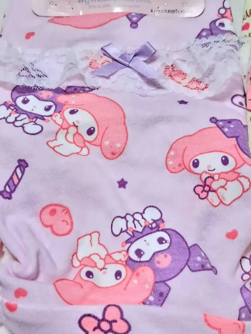 My Melody ⭐ Kuromi ⭐ 120 ⭐ Conjunto de 6 pantalones cortos ⭐ Ropa interior Sanrio ②