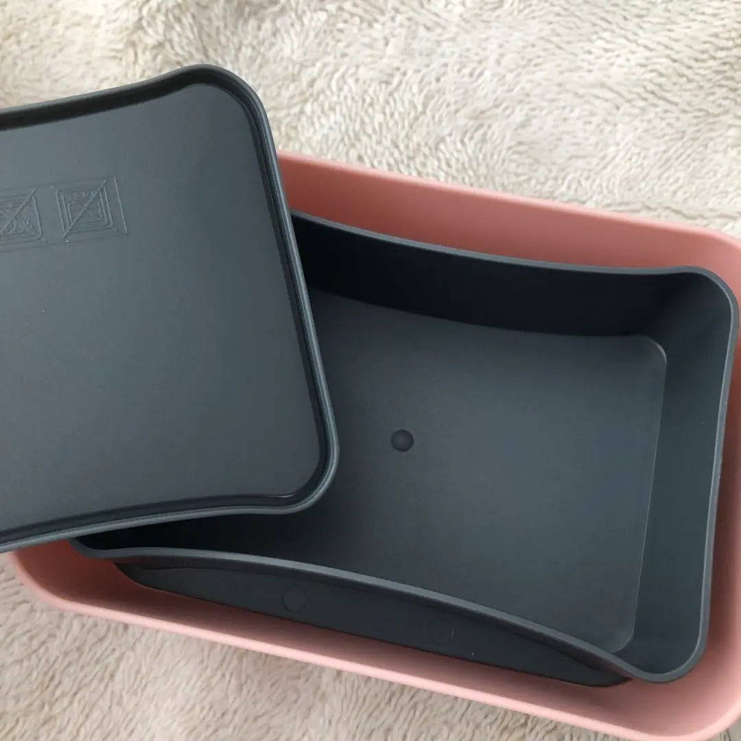 Overseas Le Creuset Lunch Box 3 Points Set Rectan Oval Collaboration Collaboration Products | 海外 ルクルーゼ お弁当箱 3点セット レクタン オーバル カレ コラボ商品